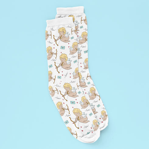 Exclusive Cupid Themed Socks
